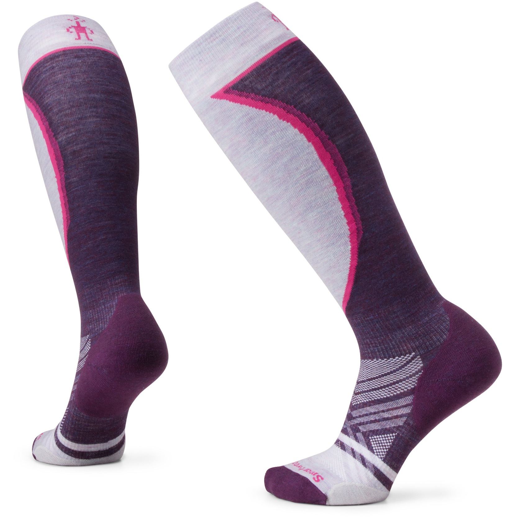 Produktbild von SmartWool Targeted Cushion Extra Stretch OTC Skisocken Damen - L90 purple iris