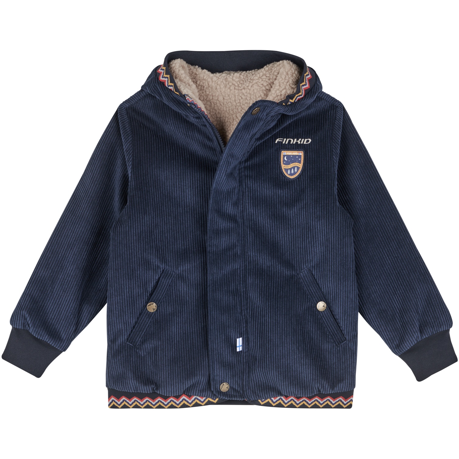 Finkid JUURI CORD Winterjacke Kinder navy BIKE24