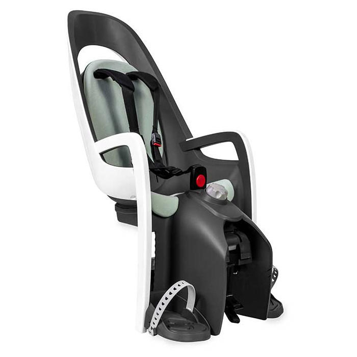 Picture of Hamax Caress Child Bike Seat for Carrier Mounting - white/mint