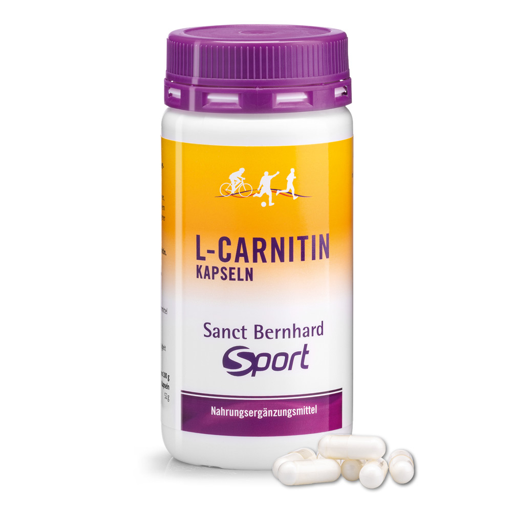 Picture of Sanct Bernhard Sport L-Carnitin Capsules - Food Supplement - 180 pcs.