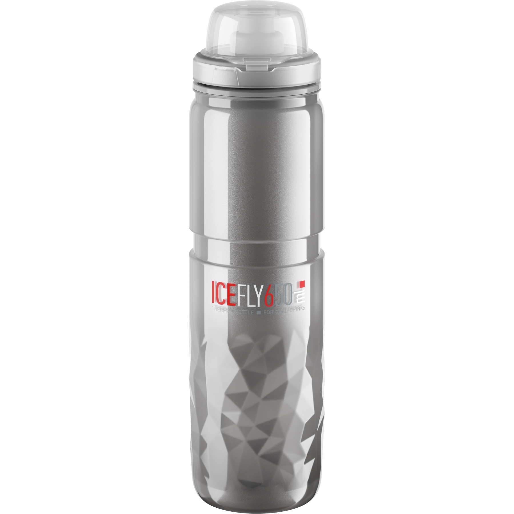 Picture of Elite Ice Fly Insulated Bottle 650ml - clear