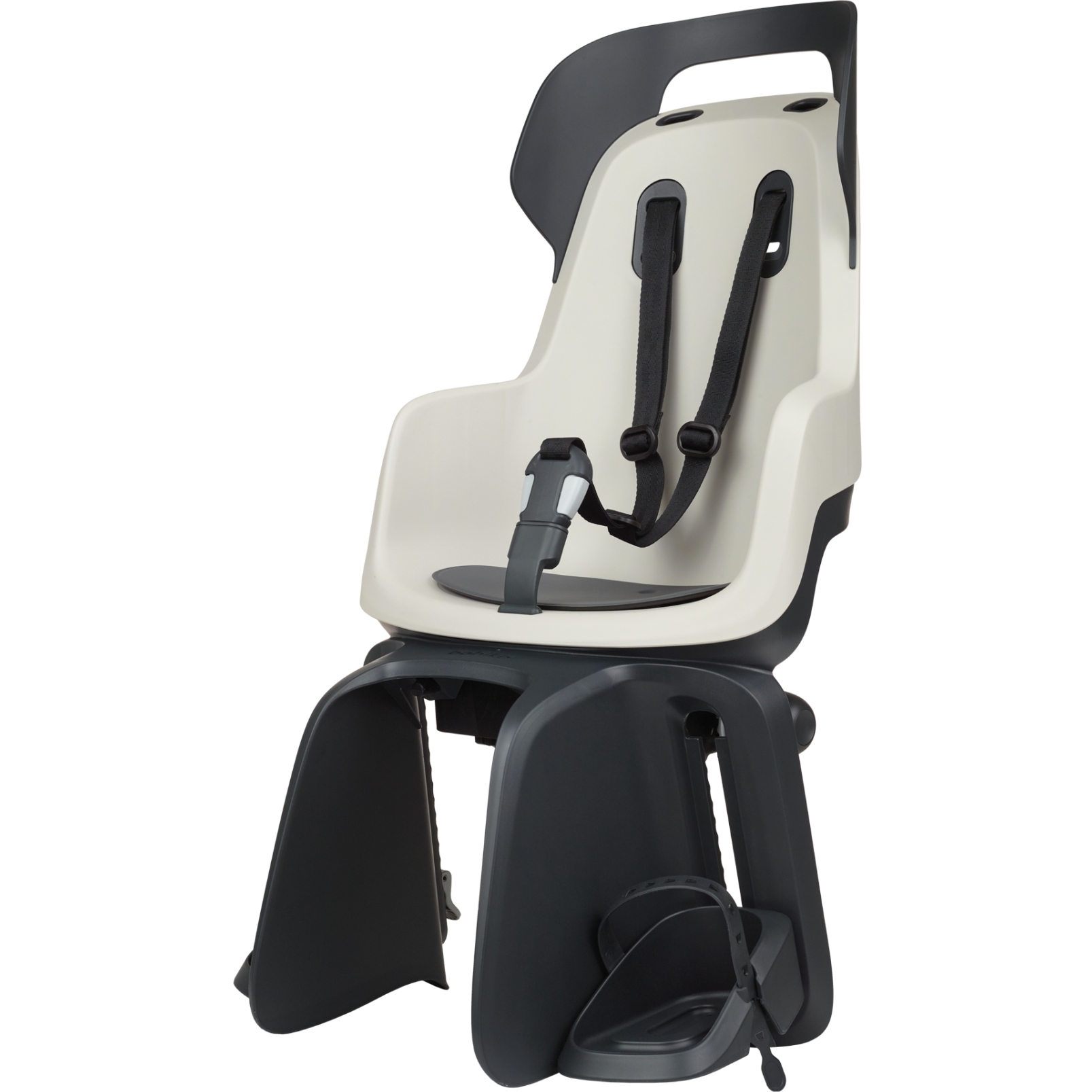 Productfoto van Bobike GO Fietsstoeltje voor Kinderen met Ligpositie - Bagagedrager-Bevestiging - Vanilla Cup Cake