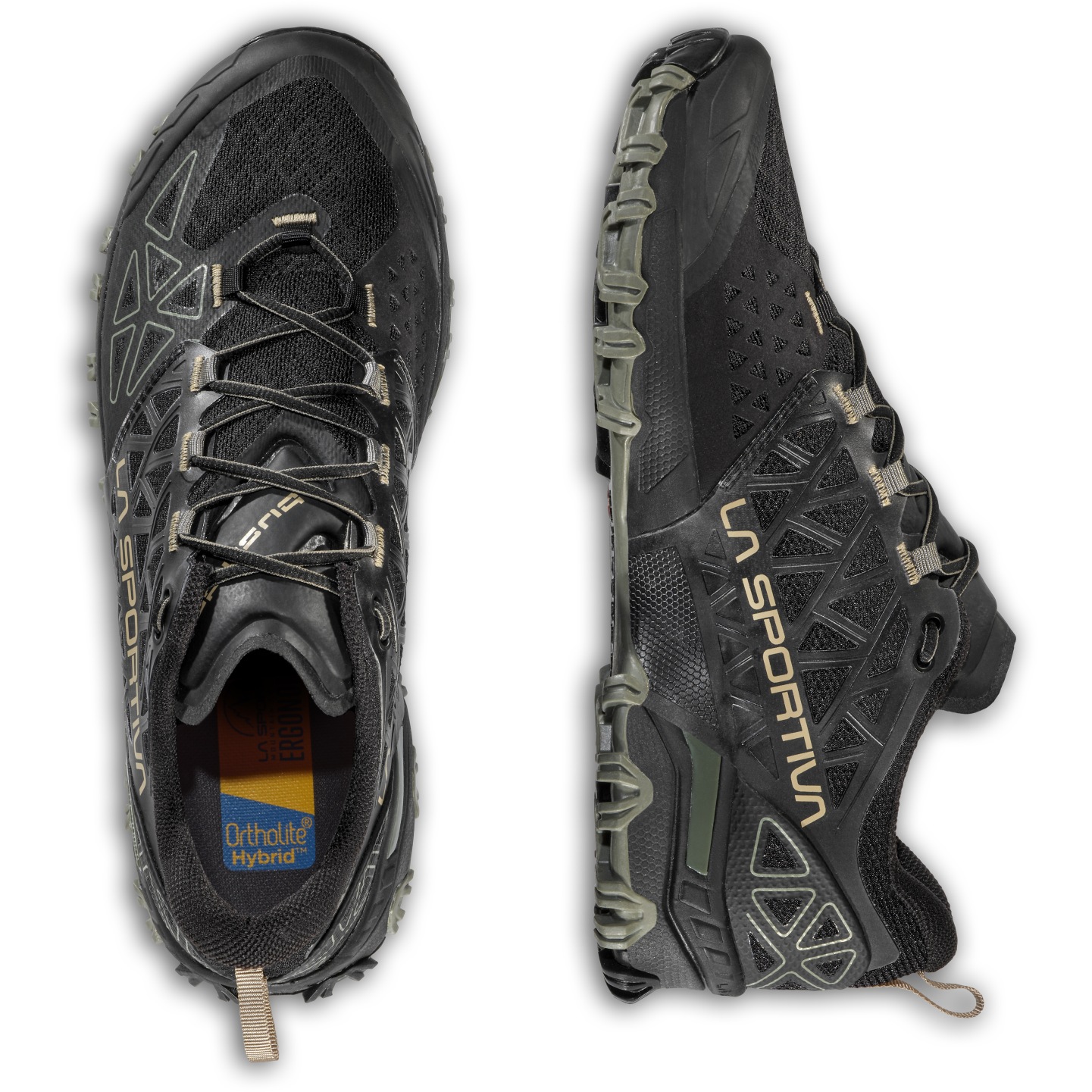 La Sportiva Bushido II Running Shoes - Black/Clay | BIKE24