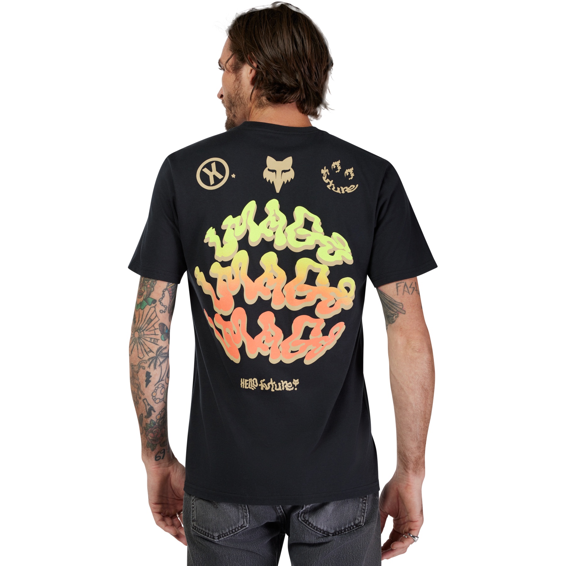 FOX Future Short Sleeve Premium Tee Men - black | BIKE24