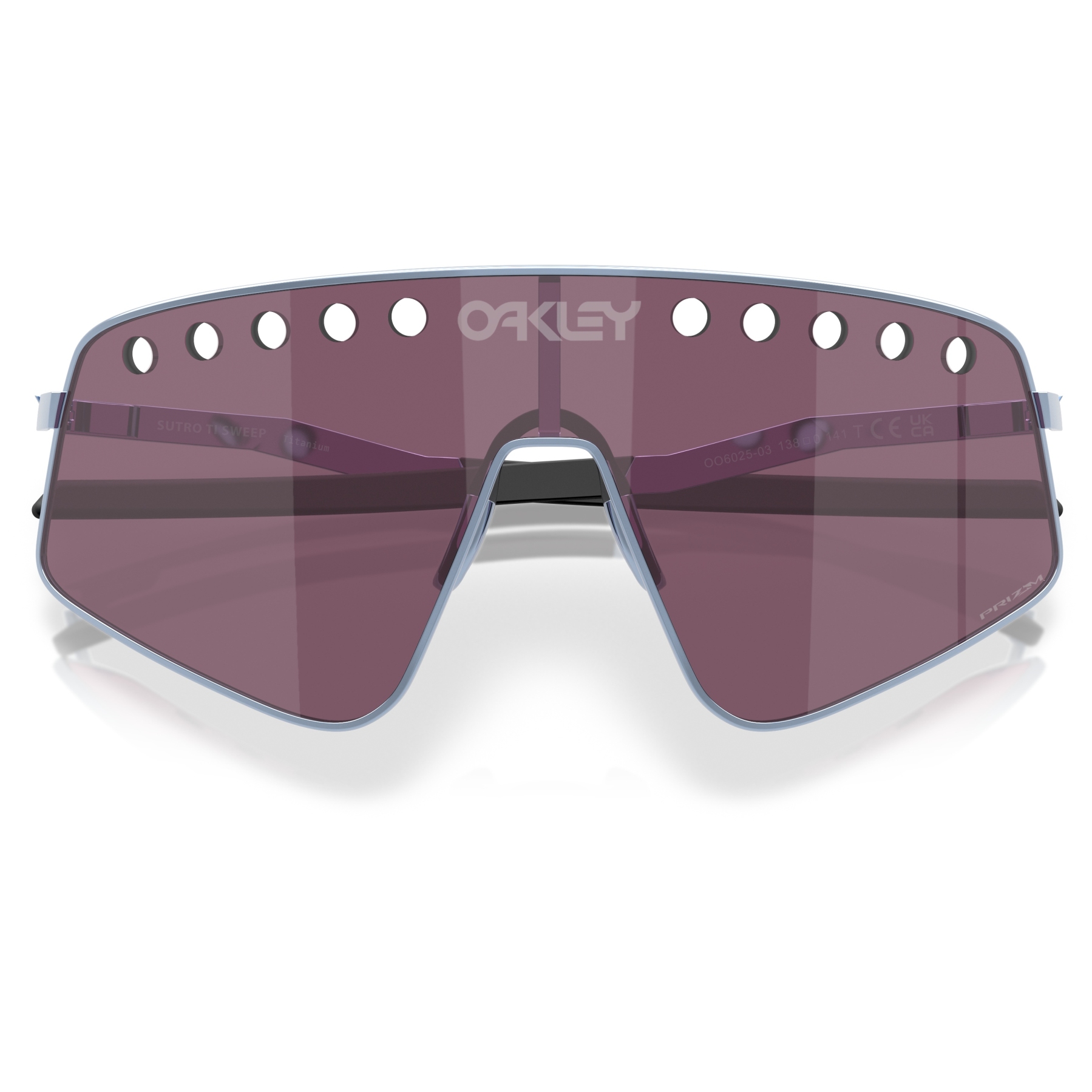 Oakley Sutro TI Sweep Glasses - Polished Stonewash/Prizm Road