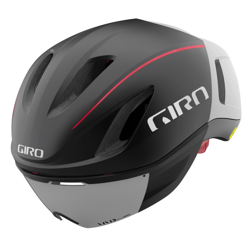 Produktbild von Giro Vanquish MIPS Helm - schwarz matt/weiß/rot