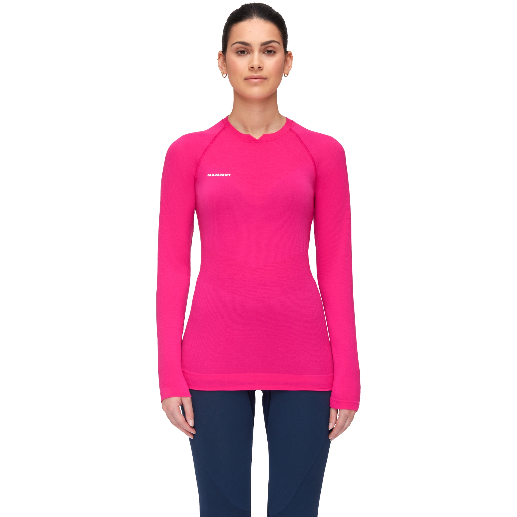 Produktbild von Mammut Trift Damen Langarmshirt - pink