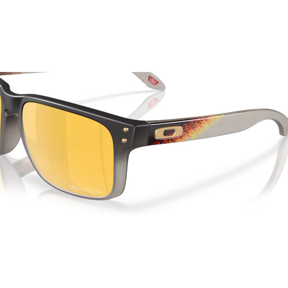 Oakley Holbrook Glasses - Troy Lee Designs Black Fade/Prizm