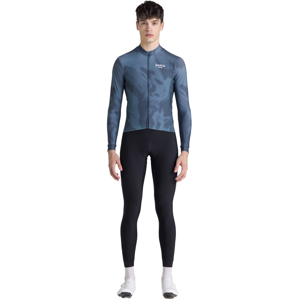 Santini Bianchi Milano Classic Long Sleeve Jersey Unisex