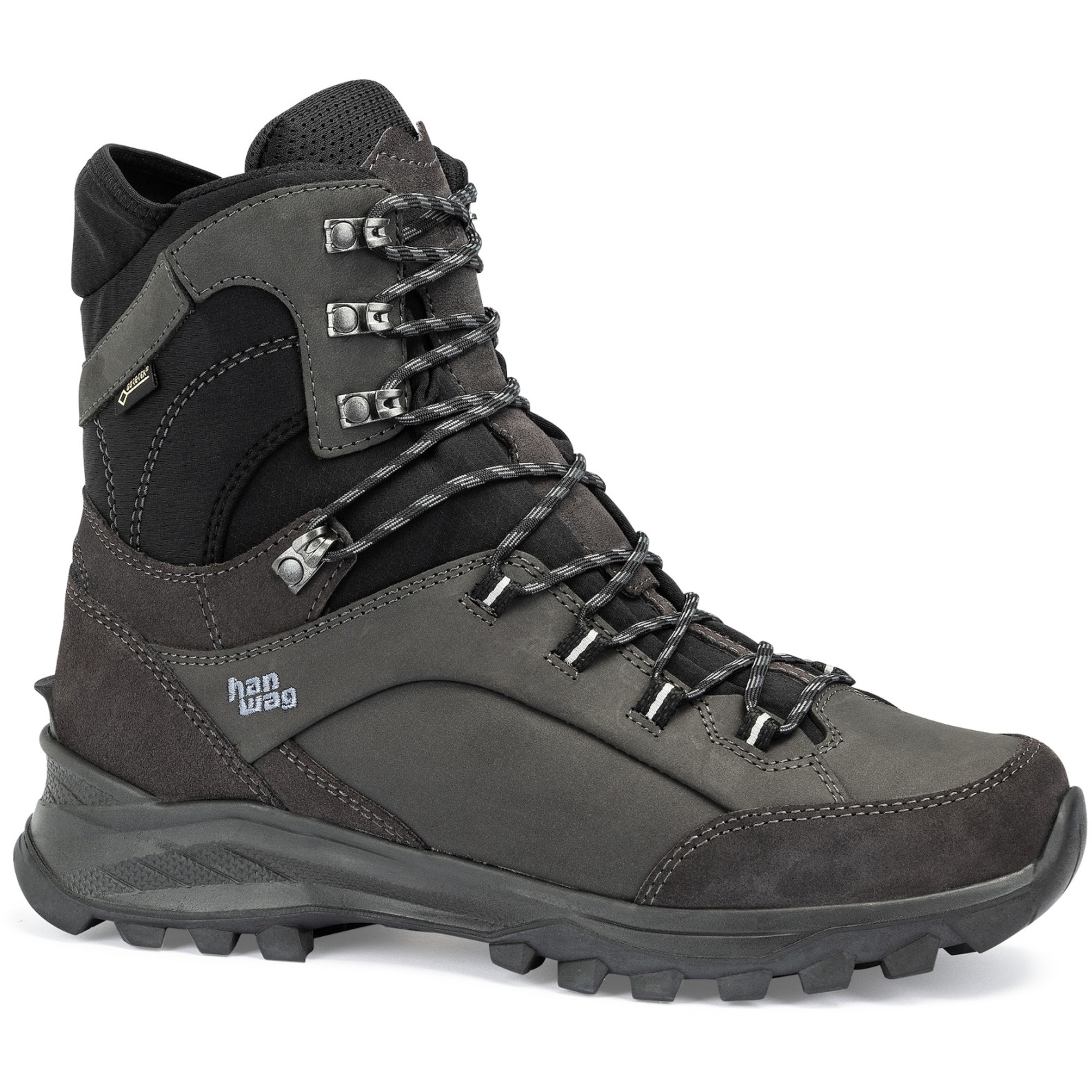 Picture of Hanwag Banks Snow GTX Shoes Men - Asphalt/Black