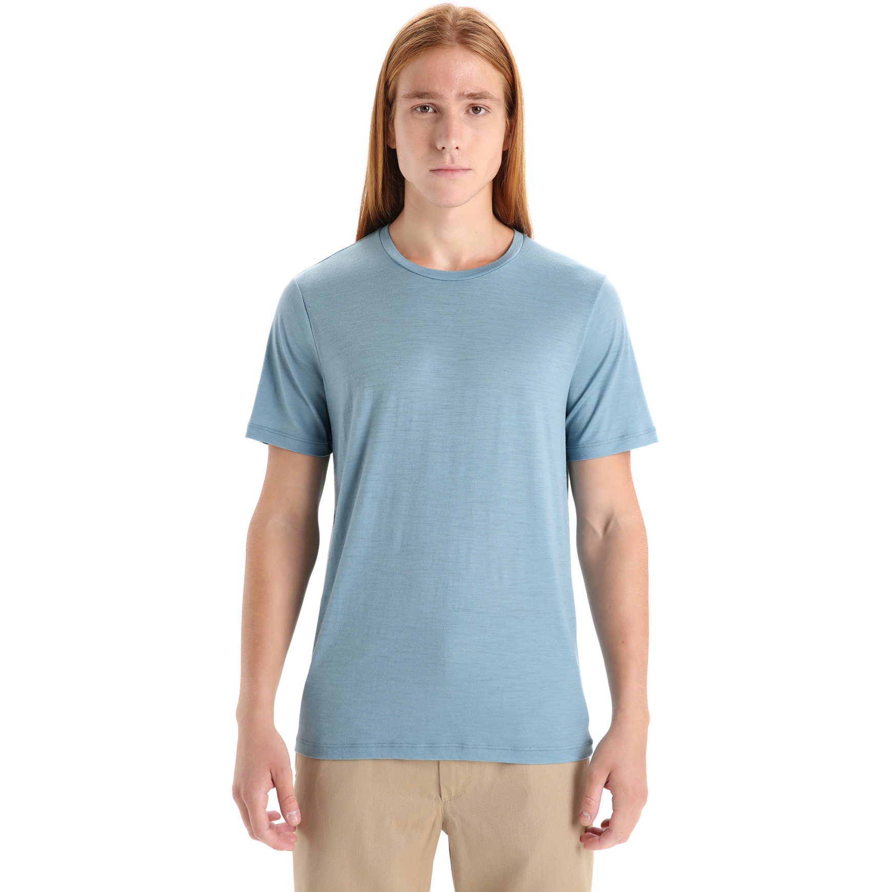 Picture of Icebreaker Men&#039;s Tech Lite II T-Shirt - Astral Blue