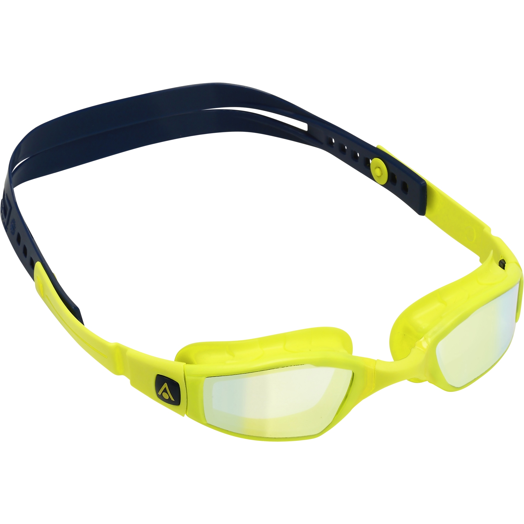 AQUASPHERE Xceed.A Lunettes de Plongée - Miroir Titane Bleu - Navy  Blue/Navy Blue