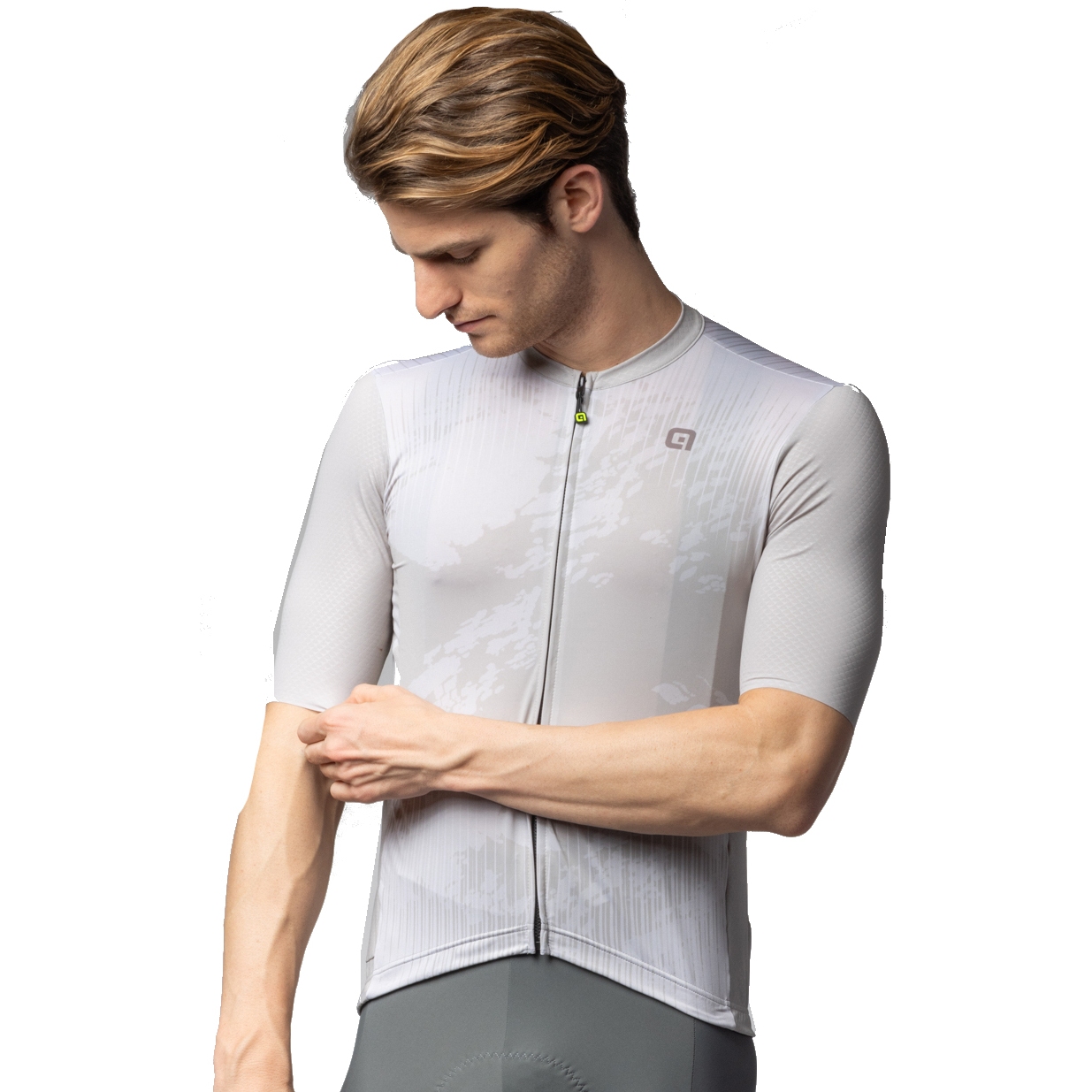 Produktbild von Alé OFF ROAD GRAVEL Krakatoa Short Sleeve Jersey Men - beige