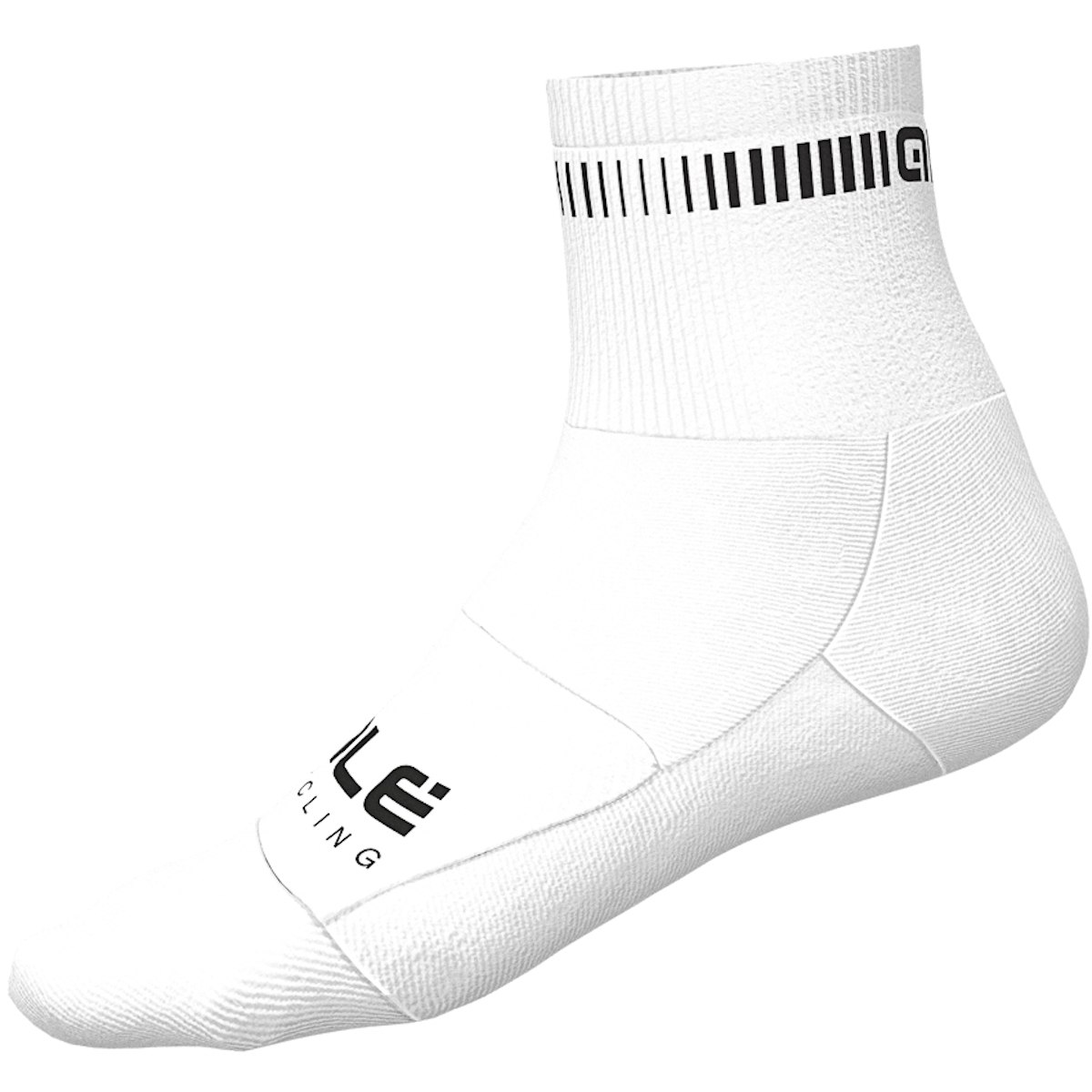 Produktbild von Alé Logo Socken - weiß/schwarz