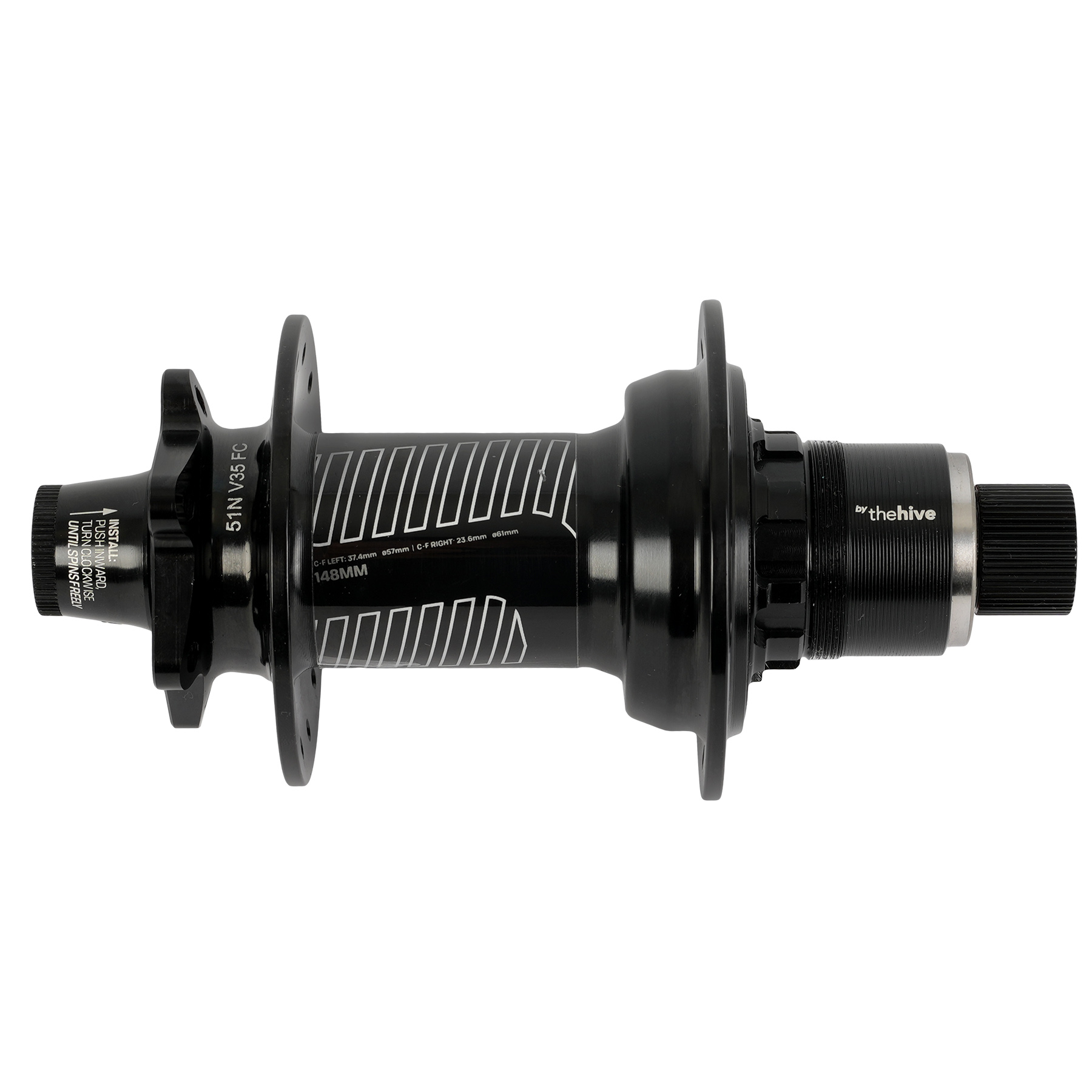 e*thirteen TRS Race SL Rear Hub - 6 Bolt - 12x148mm - SRAM XD