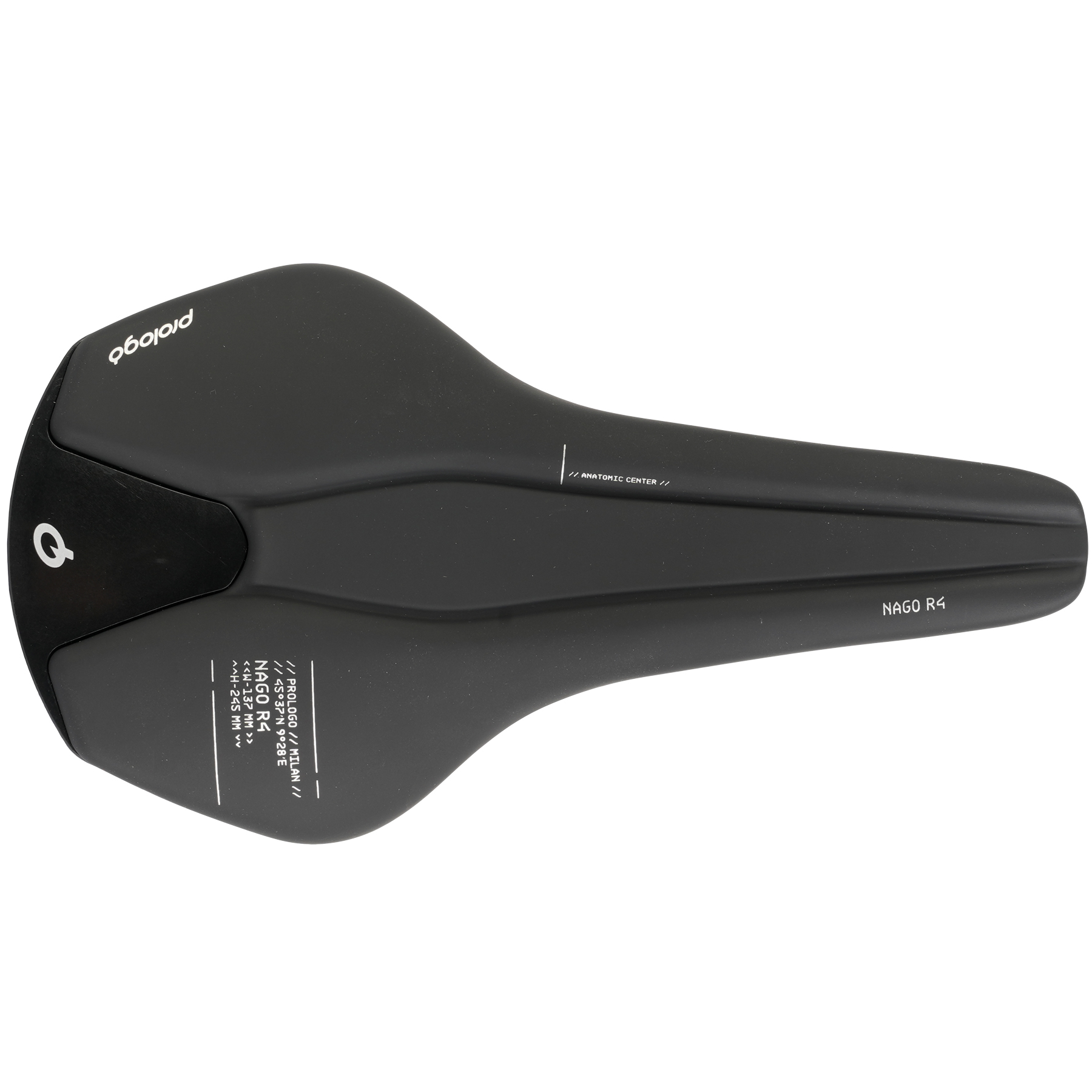 Prologo Nago R4 Tirox 137 Saddle - Hard Black | BIKE24