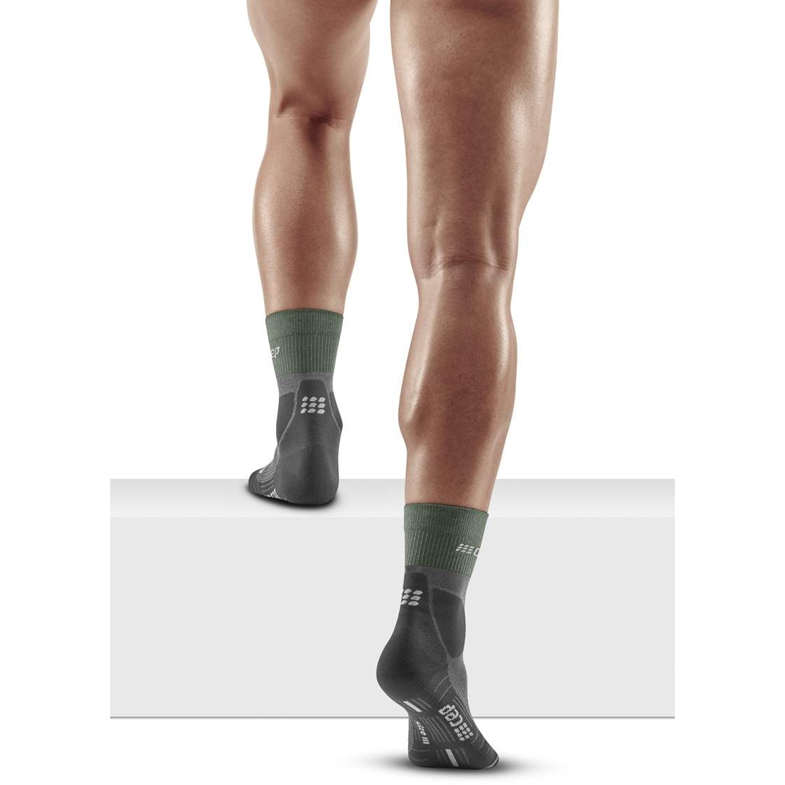 CEP Men's Compression Trail Merino Tall Socks