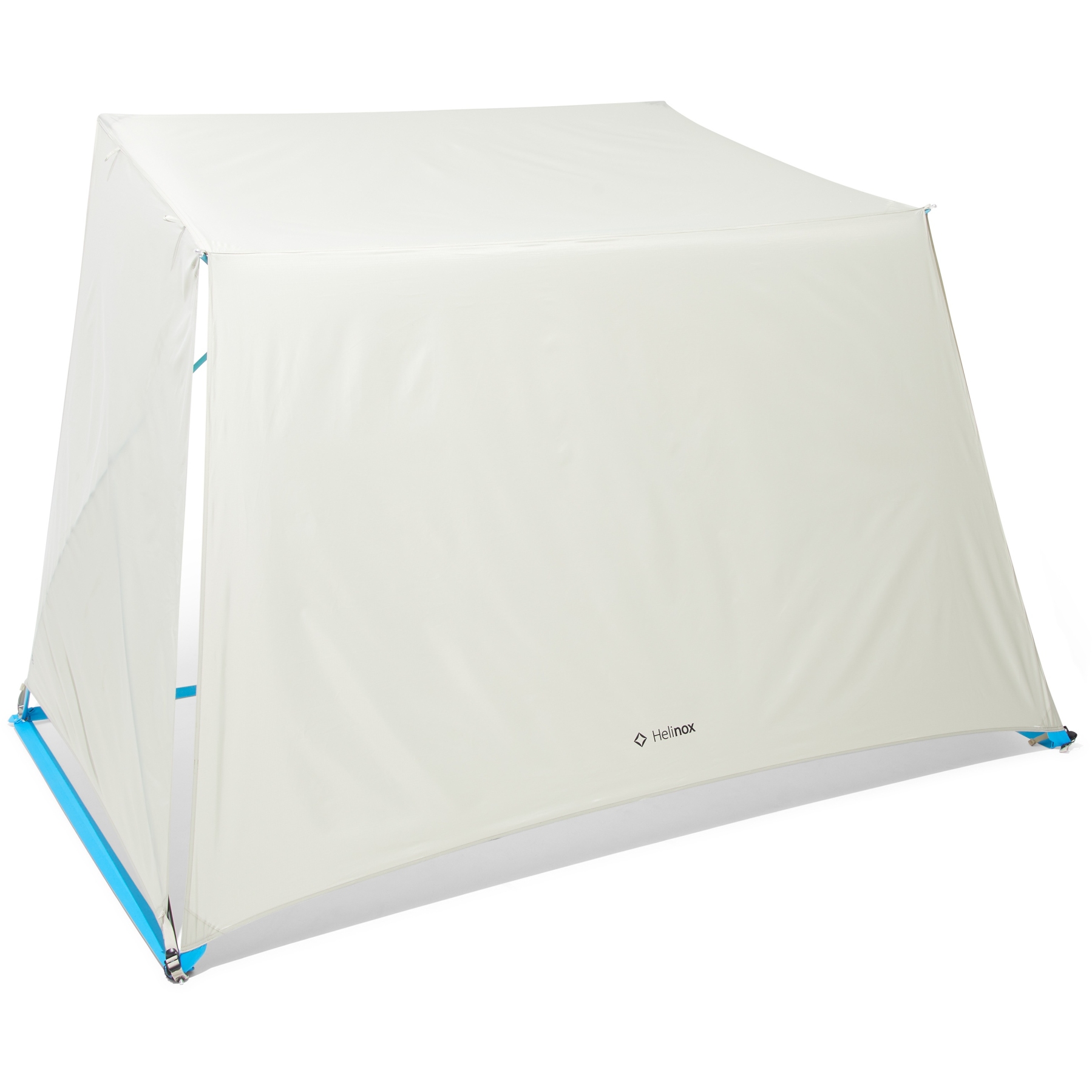 Helinox Royal Box Shade - Beach Tent - Sand / Cyan Blue | BIKE24