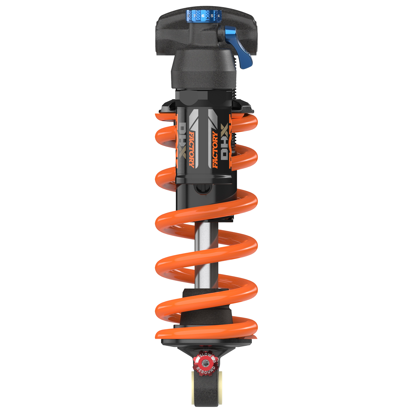 Amortisseur Arrière Fox DHX RC4 - Série Factory - Ressort 200mm - 125 à 200 PSI