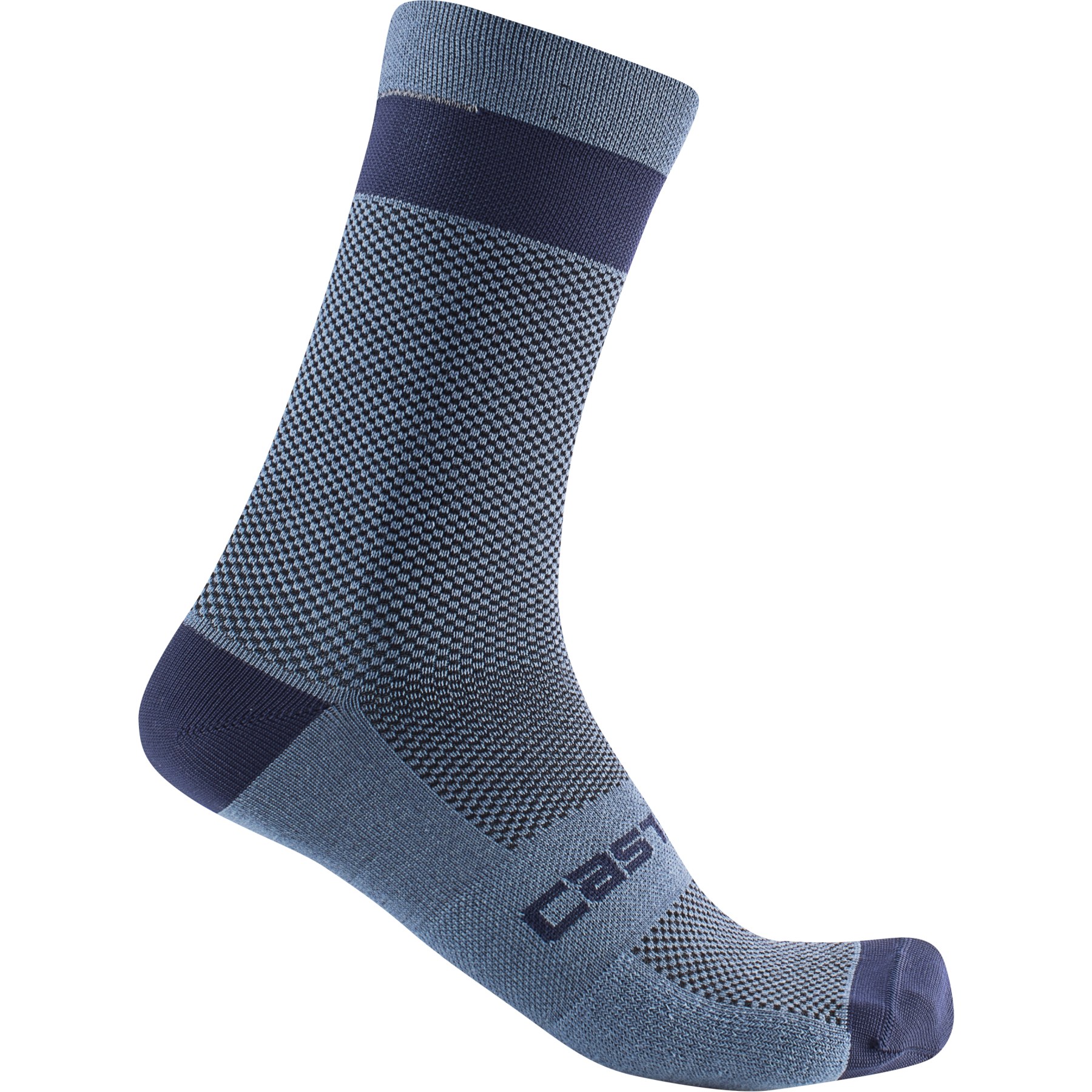 Picture of Castelli Alpha 18 Socks - steel blue 473