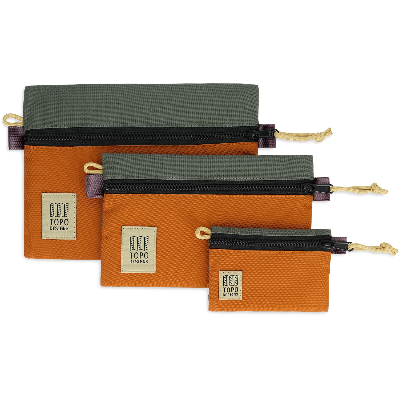 Produktbild von Topo Designs Zubehörtaschen-Set - Beetle/Spice
