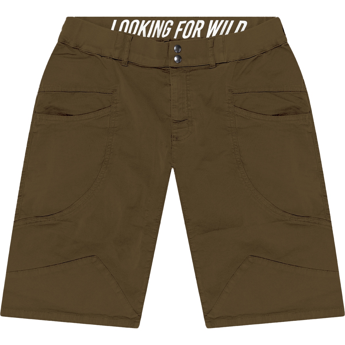Productfoto van LOOKING FOR WILD Cilaos Shorts Heren - Military Olive