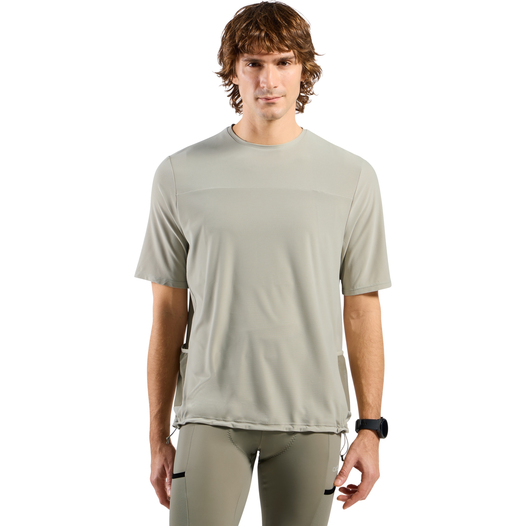 Productfoto van Odlo Explorer Chill-Tec Cargo T-Shirt Heren - agate gray