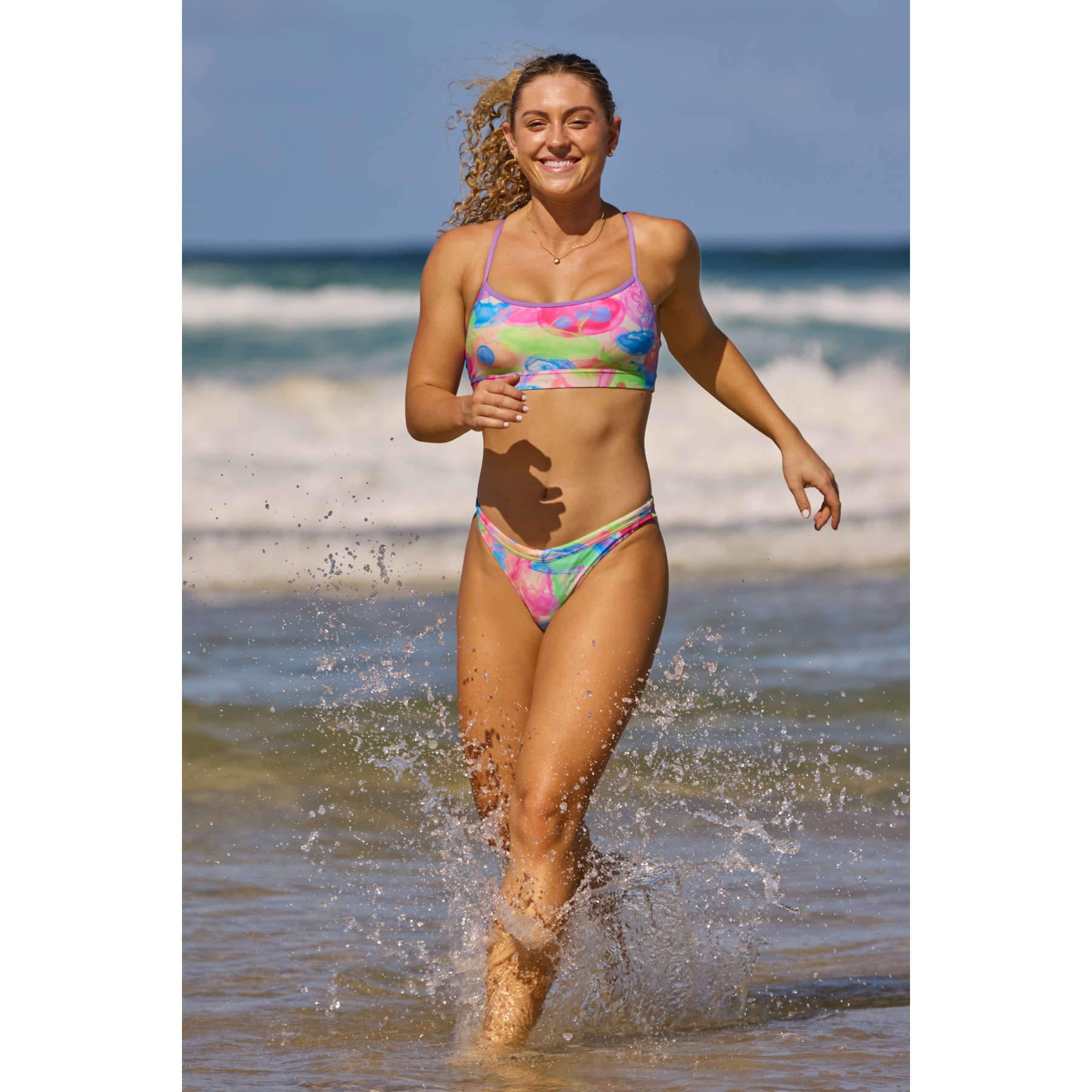Funkita Swim Crop Eco Bikini Top Women - Sweet Sting | BIKE24