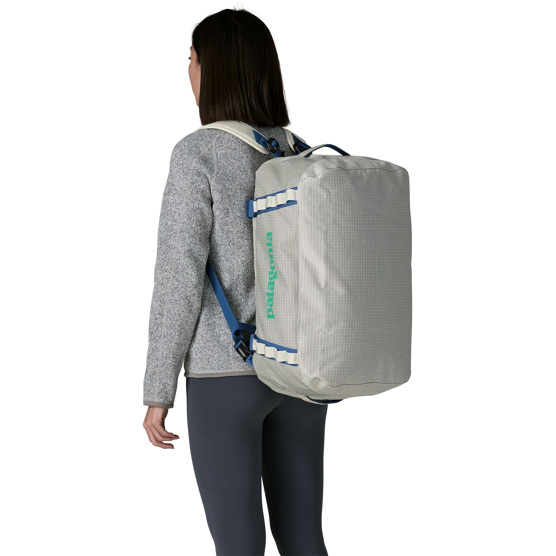 patagonia black hole duffel bag 55l birch white Patagonia Black Hole Duffel Bag 40L - Birch White