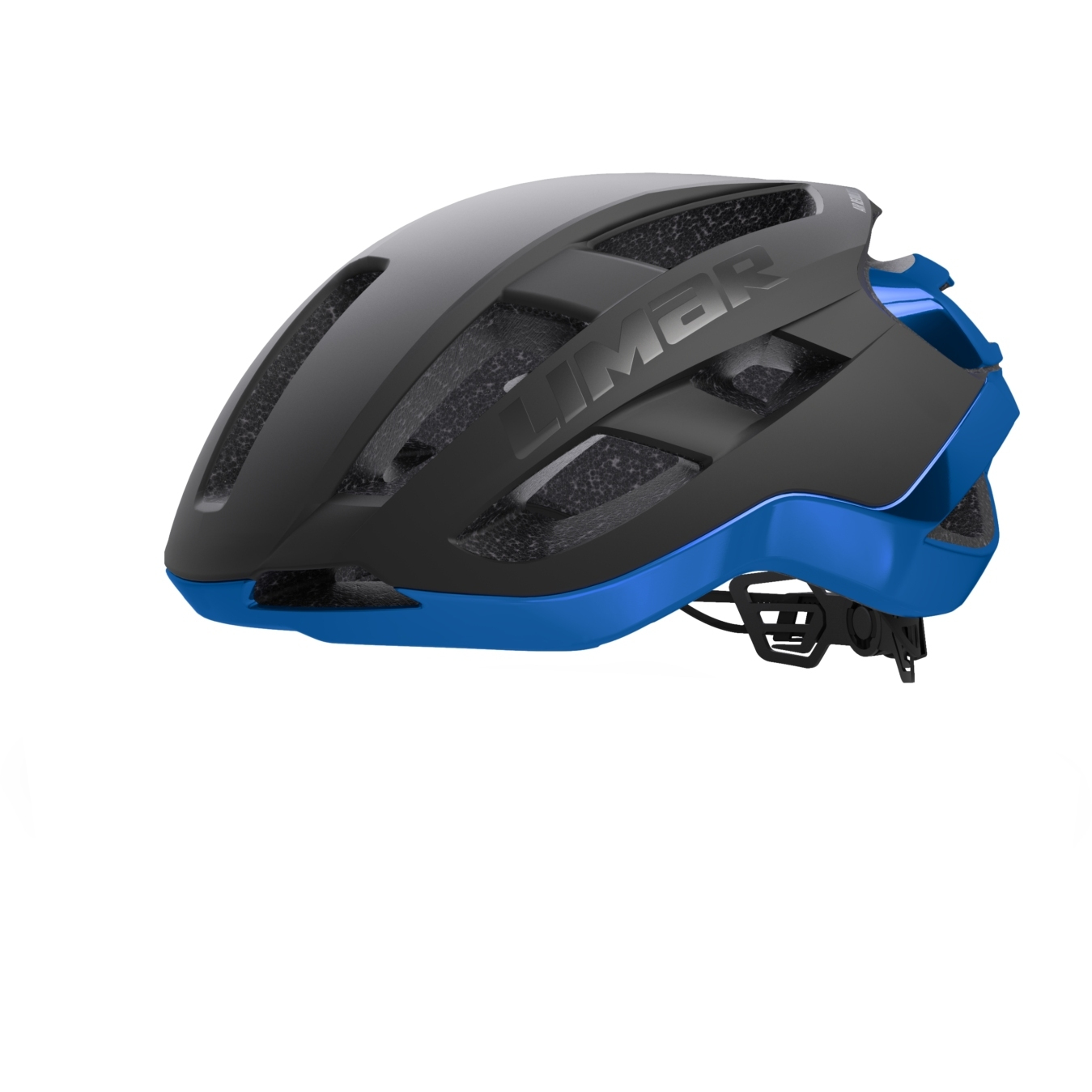 Productfoto van Limar Air Star Helmet - Matt Black / Chrome Blue