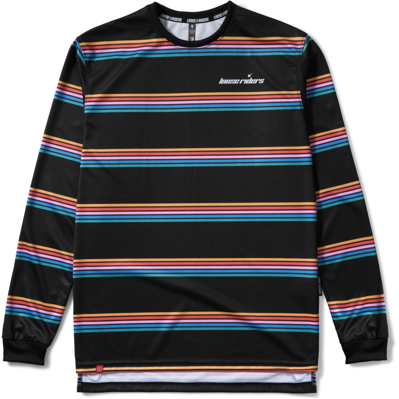 Bild von Loose Riders Stripes Langarmtrikot Herren - Stripes Color