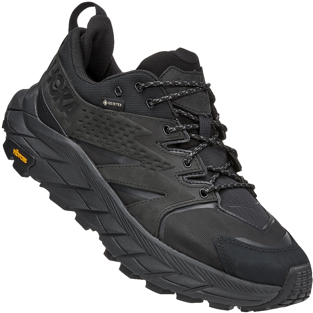 Hoka Anacapa Low GTX Hiking Shoes - black / black | BIKE24
