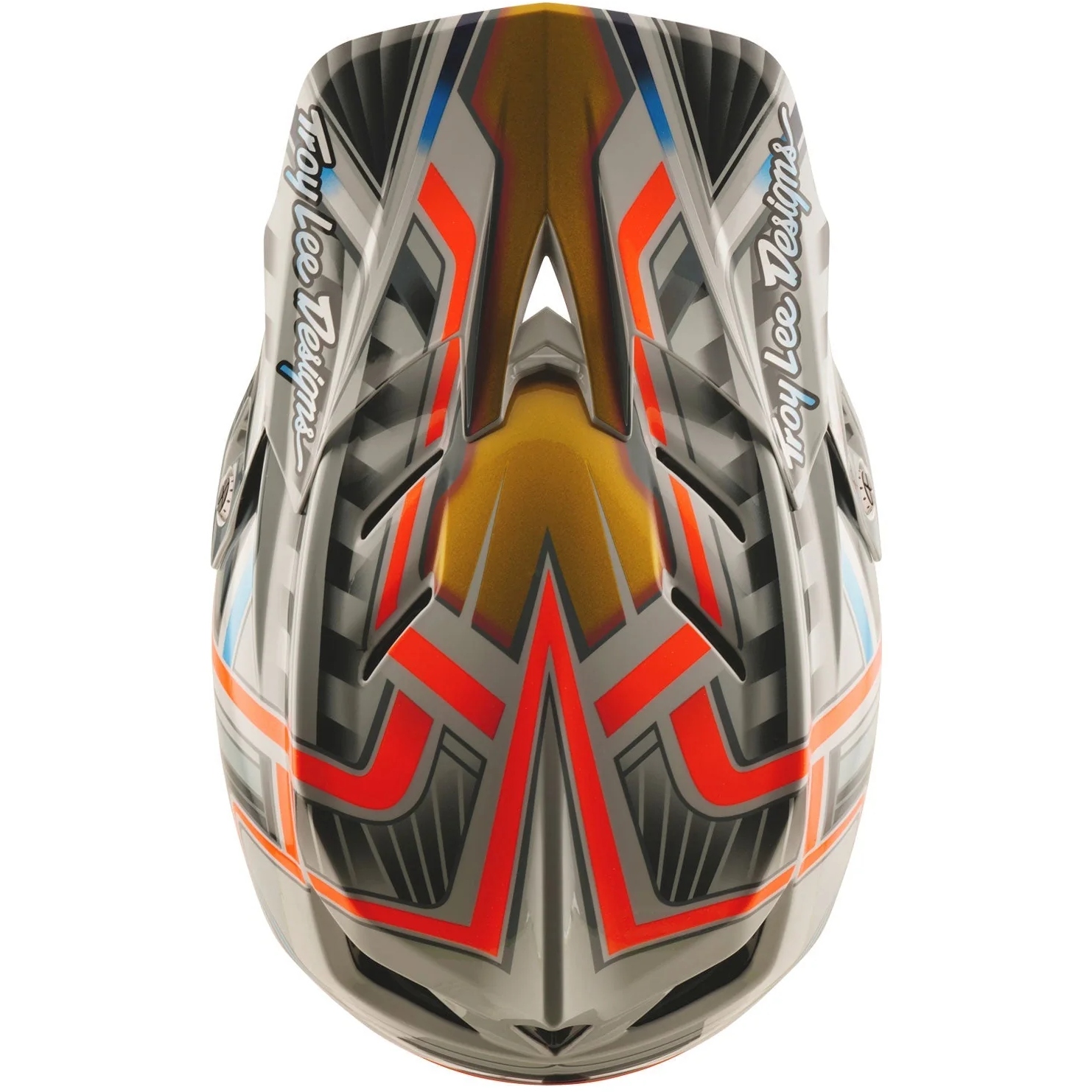 Troy Lee Designs D4 Composite MIPS Helmet - Lowrider Gray