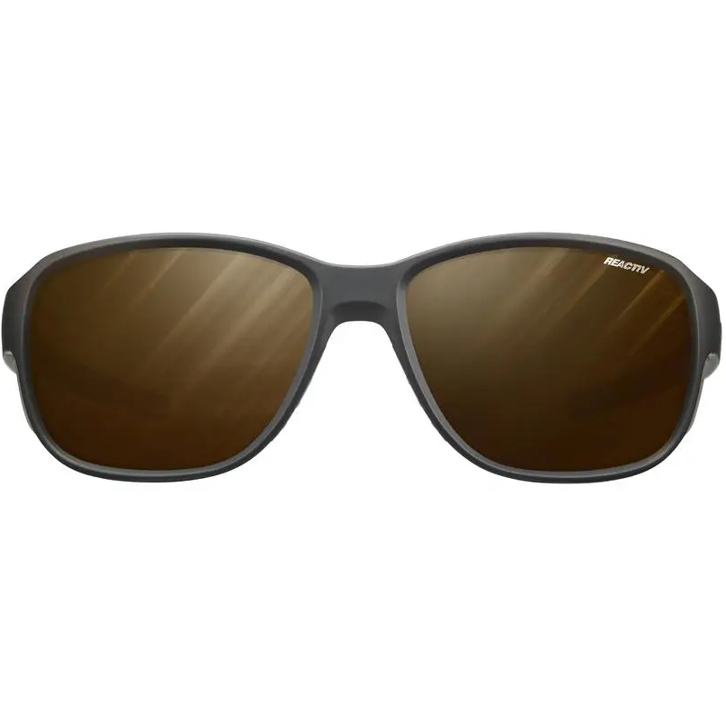 Julbo Monterosa Reactiv Sunglasses Black Chestnut Brown 2-4 Polarized