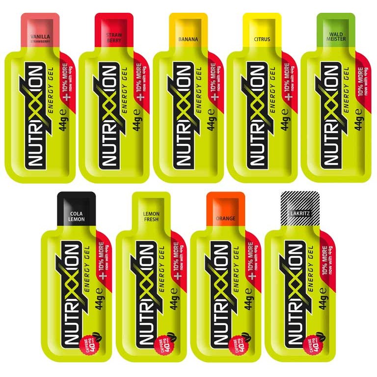 Produktbild von Nutrixxion Energy Gel mit Kohlenhydraten und Vitaminen - 44g