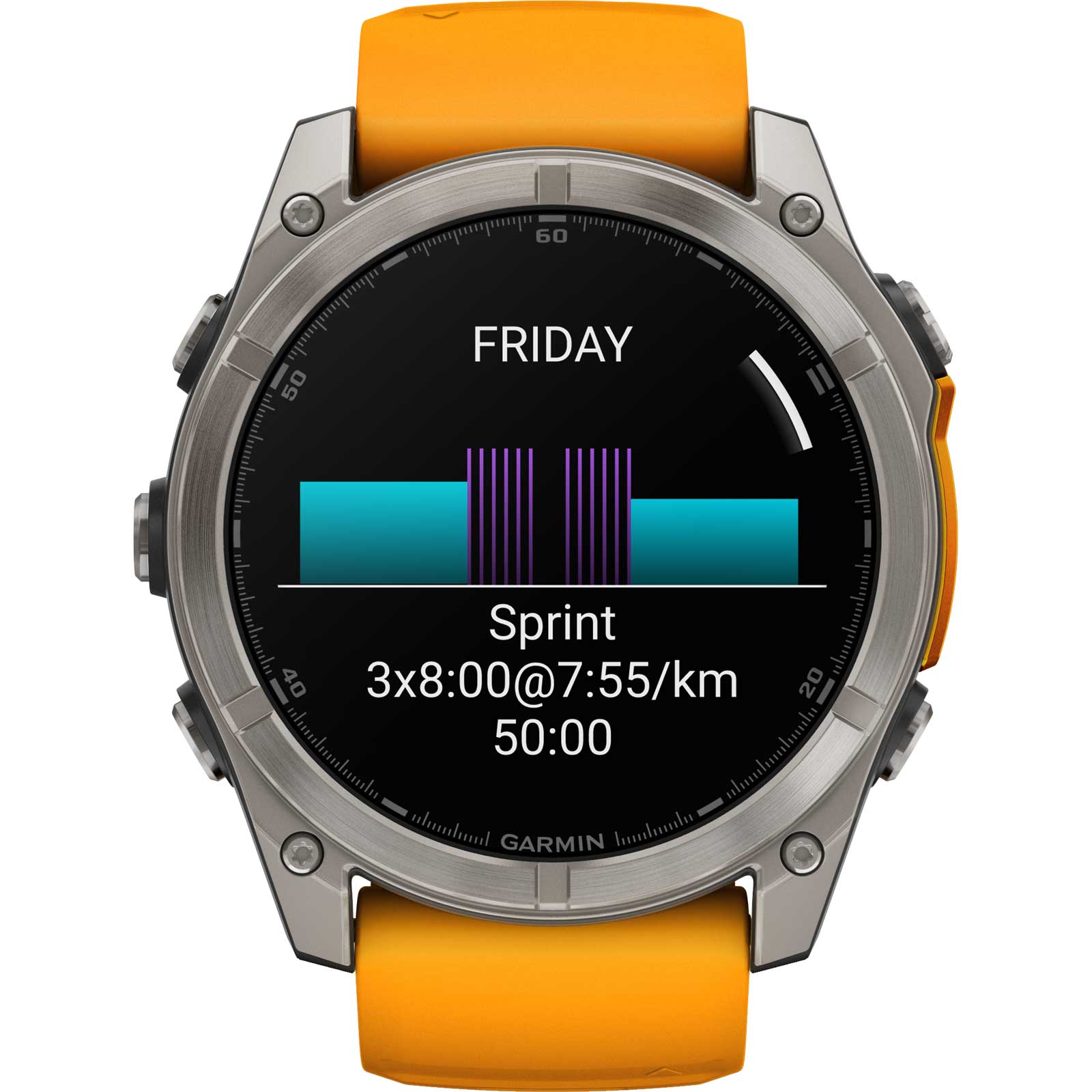 Garmin fenix 8 AMOLED Sapphire GPS Smartwatch - 51mm - Graphit