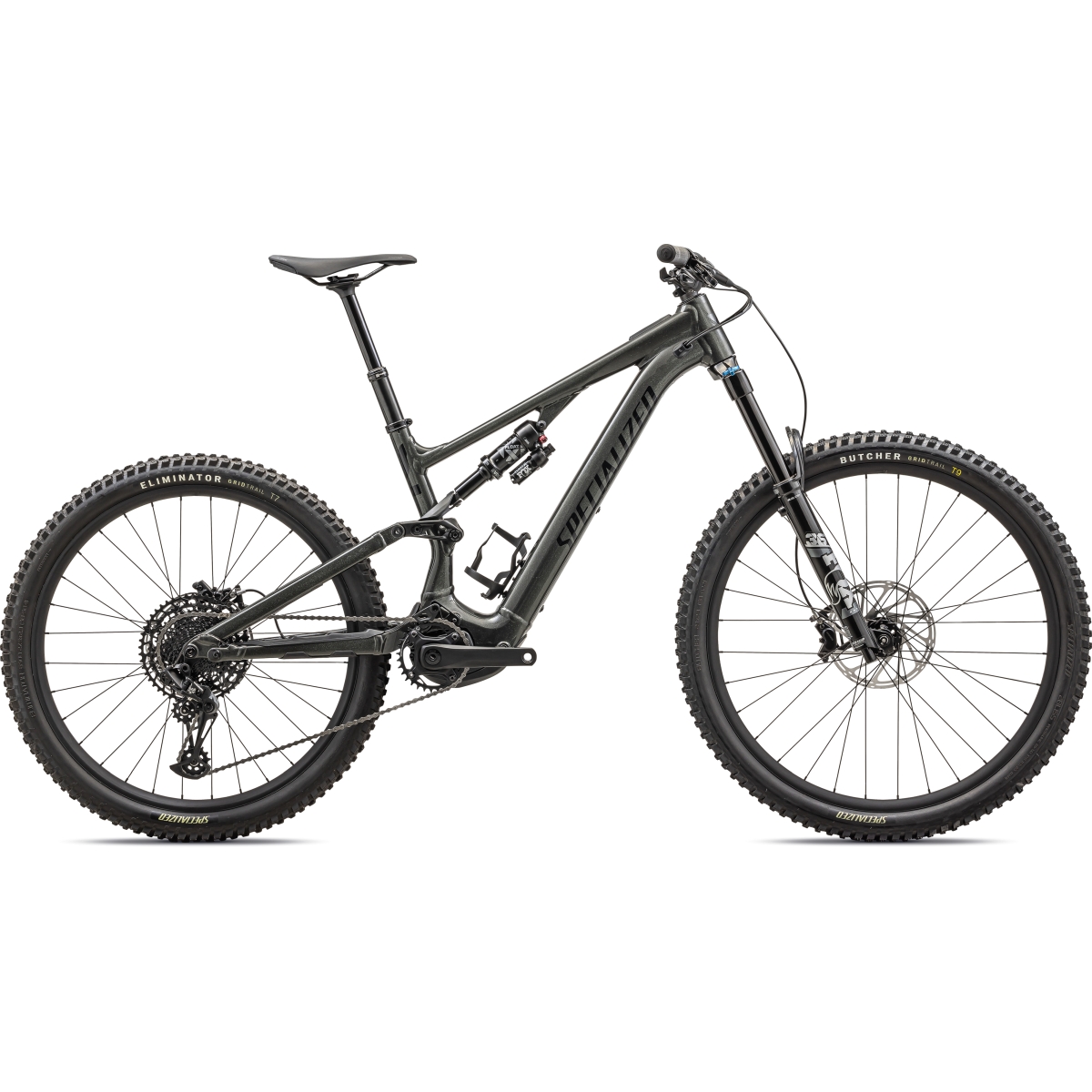 Picture of Specialized TURBO LEVO SL COMP ALLOY - Electric Mountain Bike - 2024 - gloss charcoal / silver dust / black