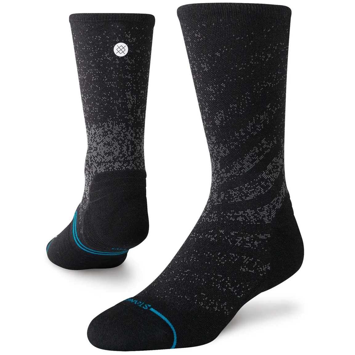 Носки Stance Run Light Crew Socks Унисекс - черные