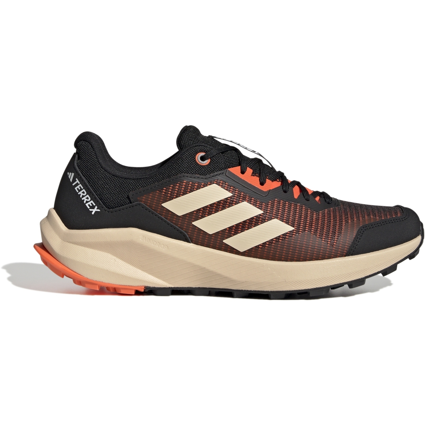Produktbild von adidas TERREX Trailrider Trailrunning-Schuhe Herren - impact orange/footwear white/core black HR1156