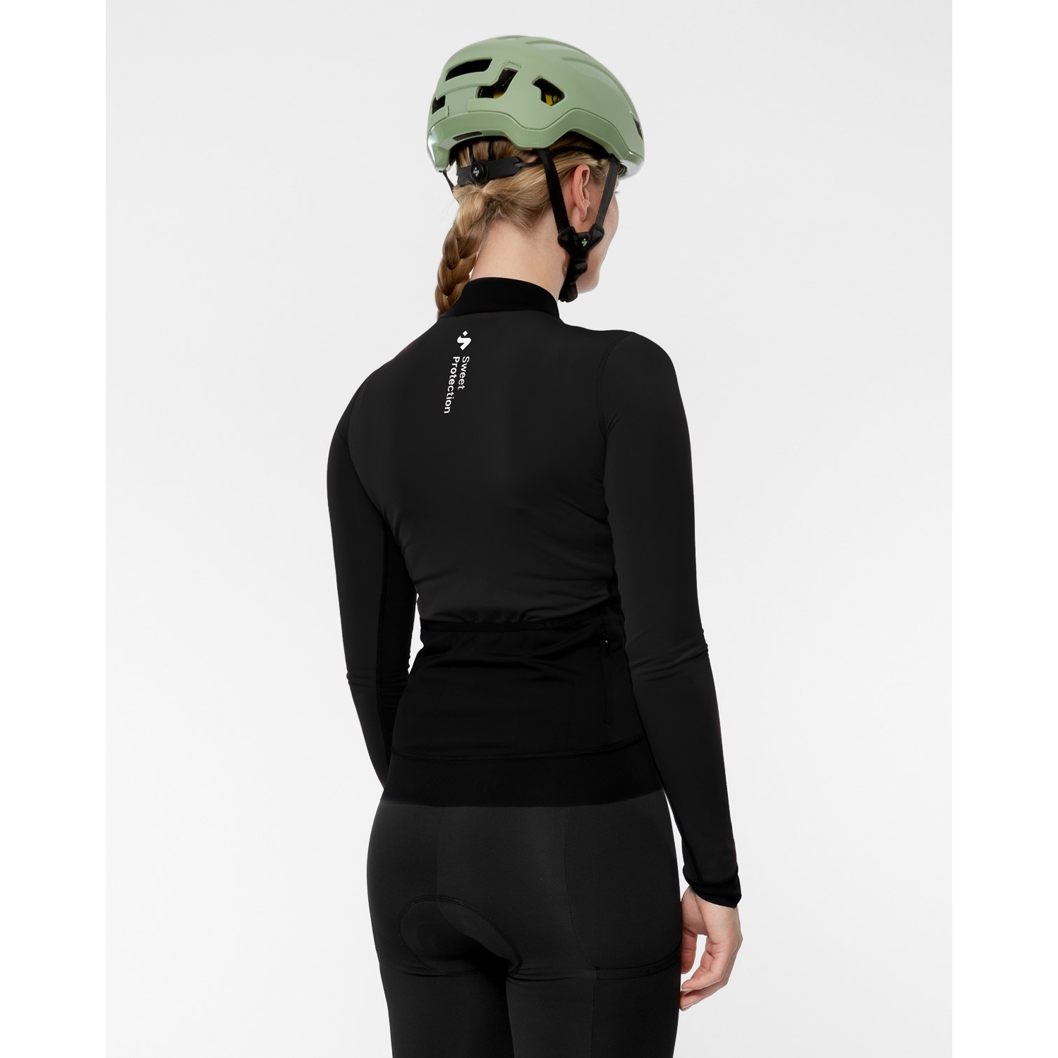 SWEET Protection Crossfire Hybrid LS Jersey Women - Black