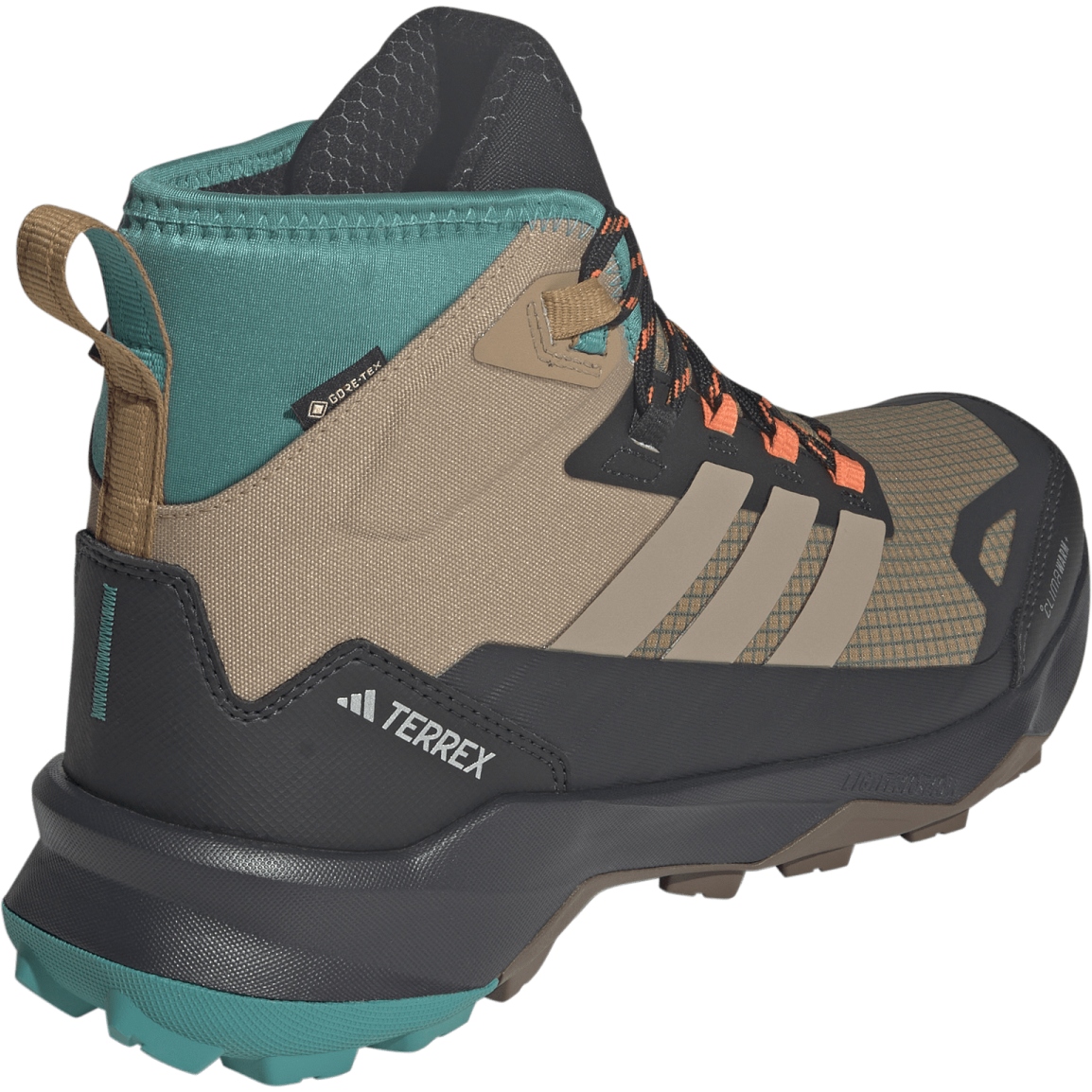 adidas TERREX Skychaser AX5 GORE-TEX Mid Clima Hiking Shoes Men -  cardboard/blanch cargo/pure teal JH7805 | BIKE24