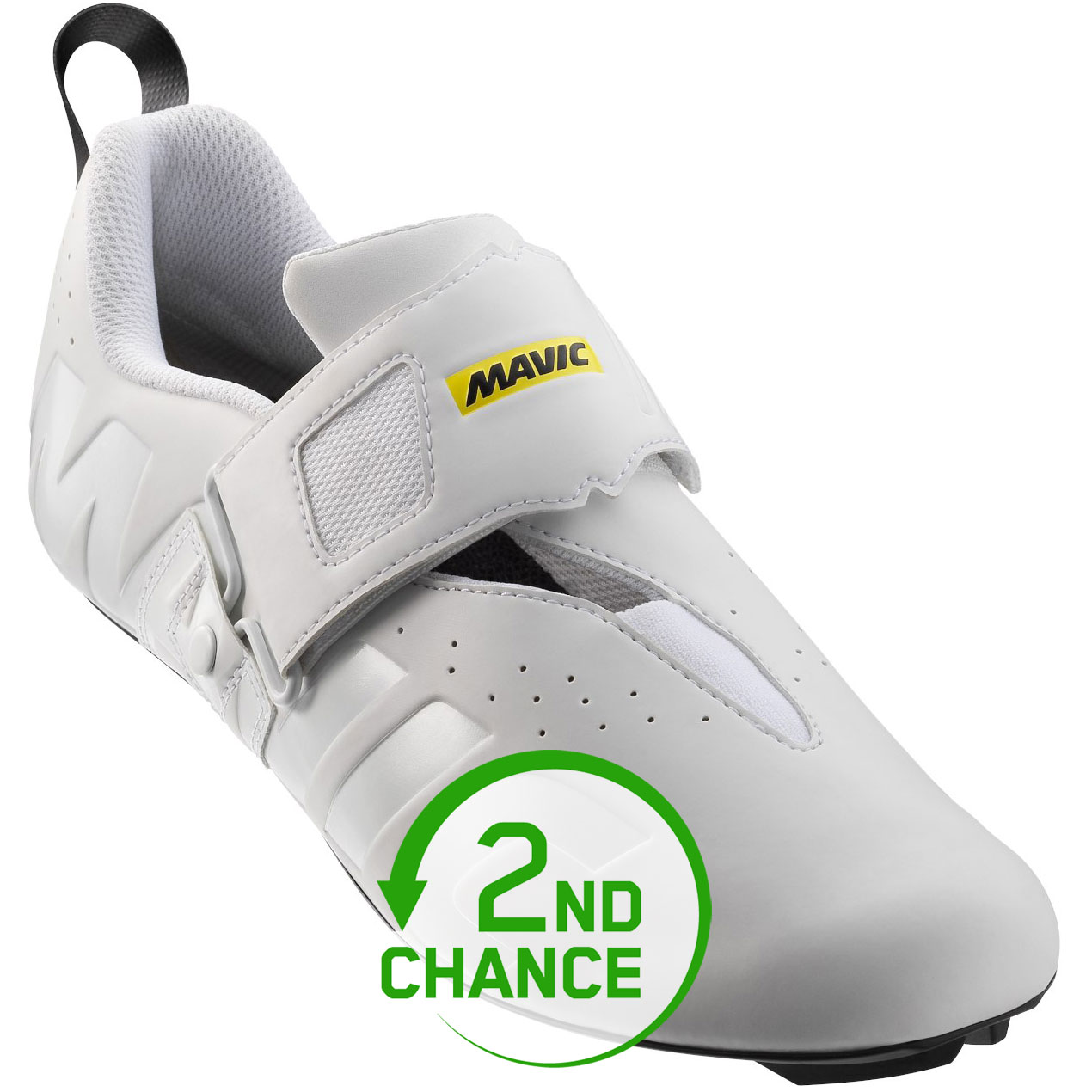 Picture of Mavic Cosmic Elite Tri Triathlon Shoes Men - white/white/black - 2nd Choice