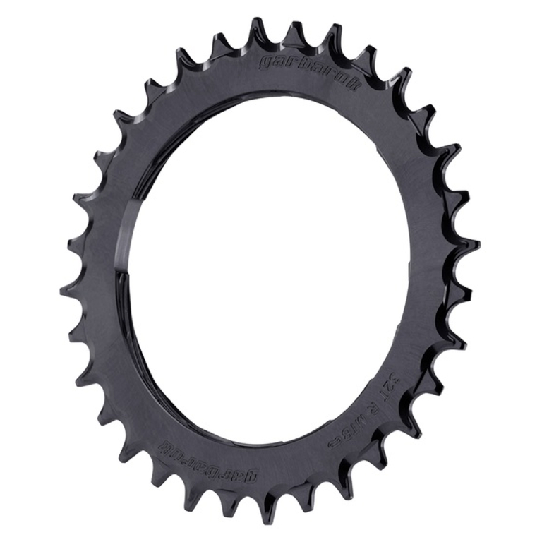 Кольцо цепи Garbaruk - MTB | с резьбовым креплением | для измерителя мощности (XX / XX SL) - круглое | черное 2025