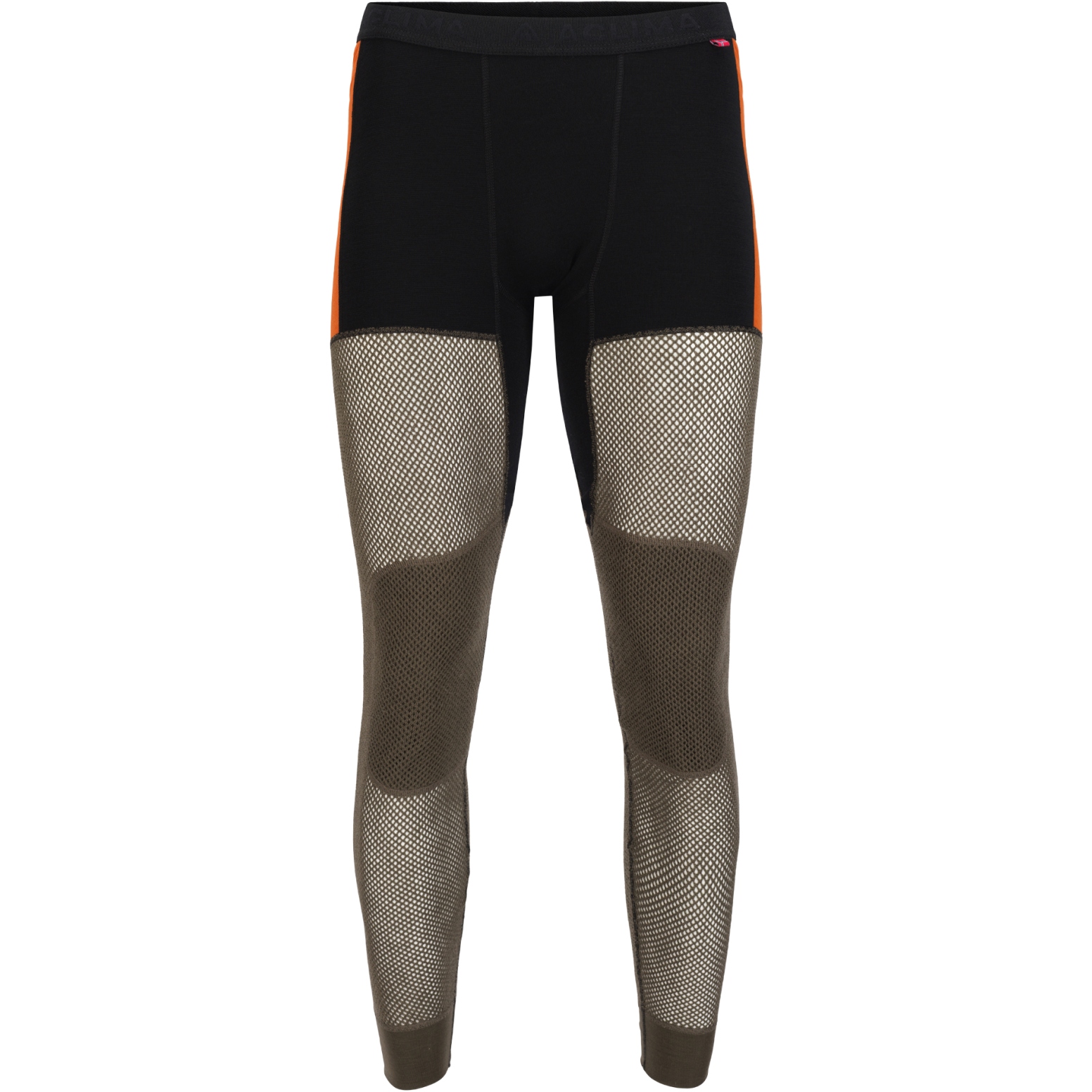 Мужские лонгсливы Aclima WoolNet Hybrid - черный как смоль/асфальт/золотое пламя