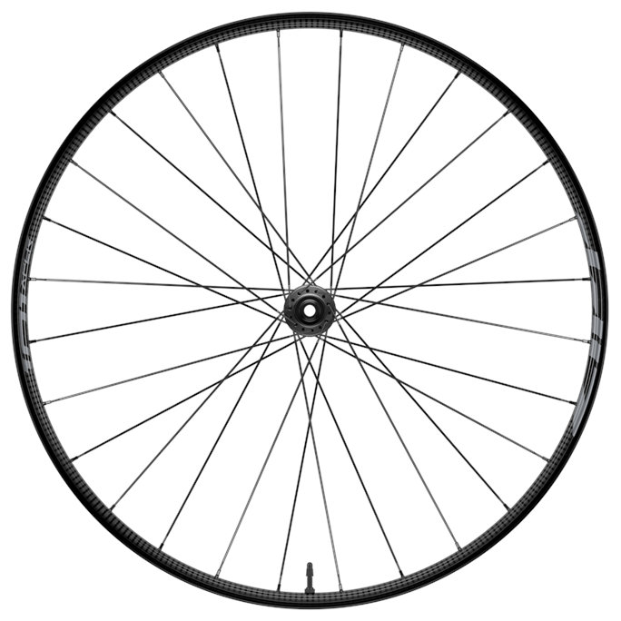 Image of ZIPP 101 XPLR Carbon Front Wheel - Tubeless - Centerlock - 12x100mm - black