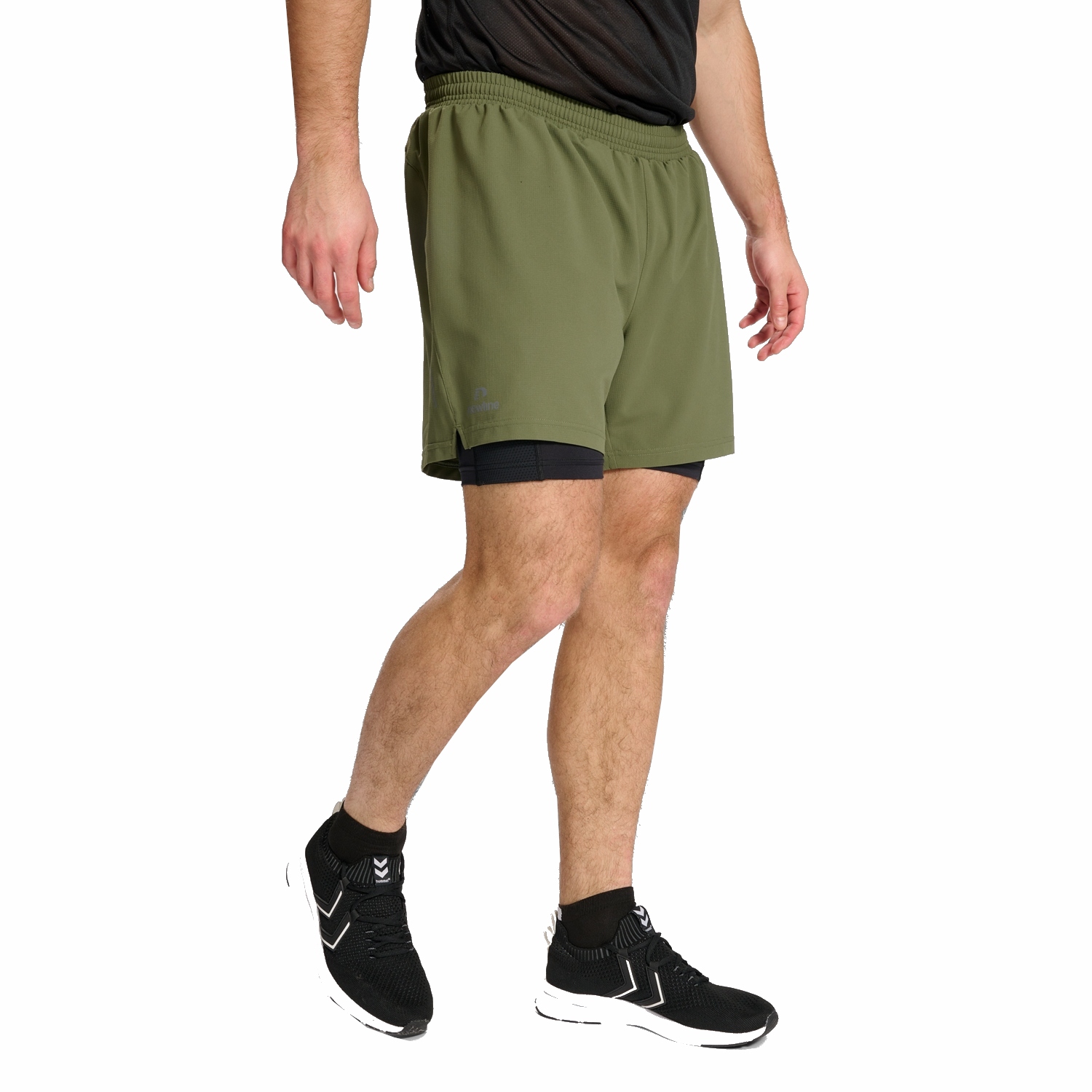 Picture of Newline Dallas 2in1 Shorts Men - four leaf clover