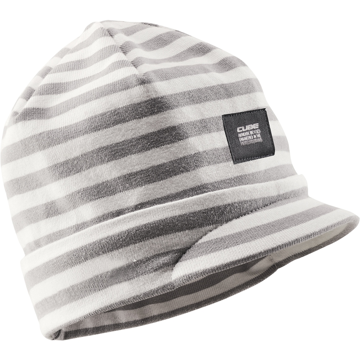 Picture of CUBE ROOKIE Helmet Hat Kids - grey stripes