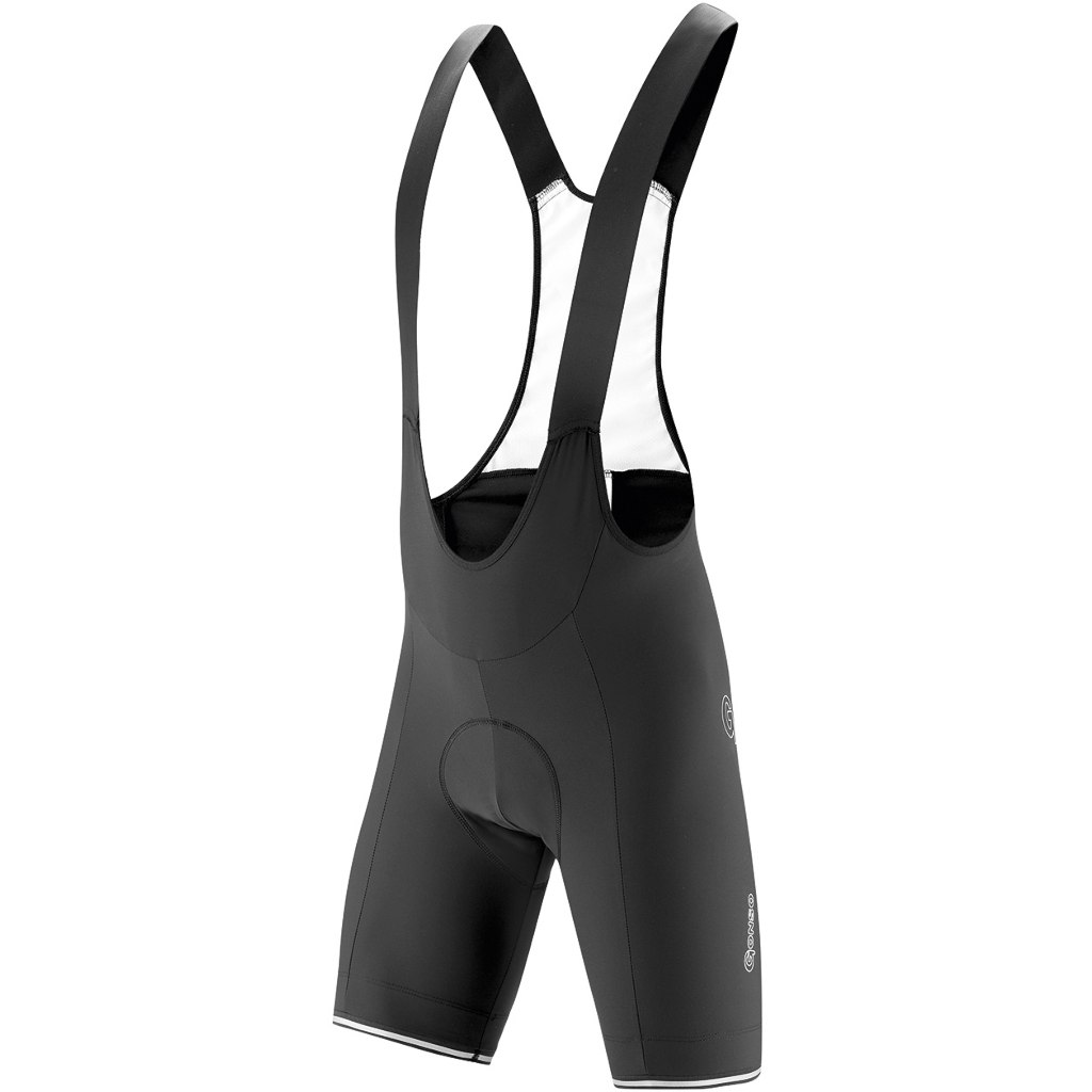 Picture of Gonso SITIVO Red Men&#039;s Bike Bib Shorts - Black
