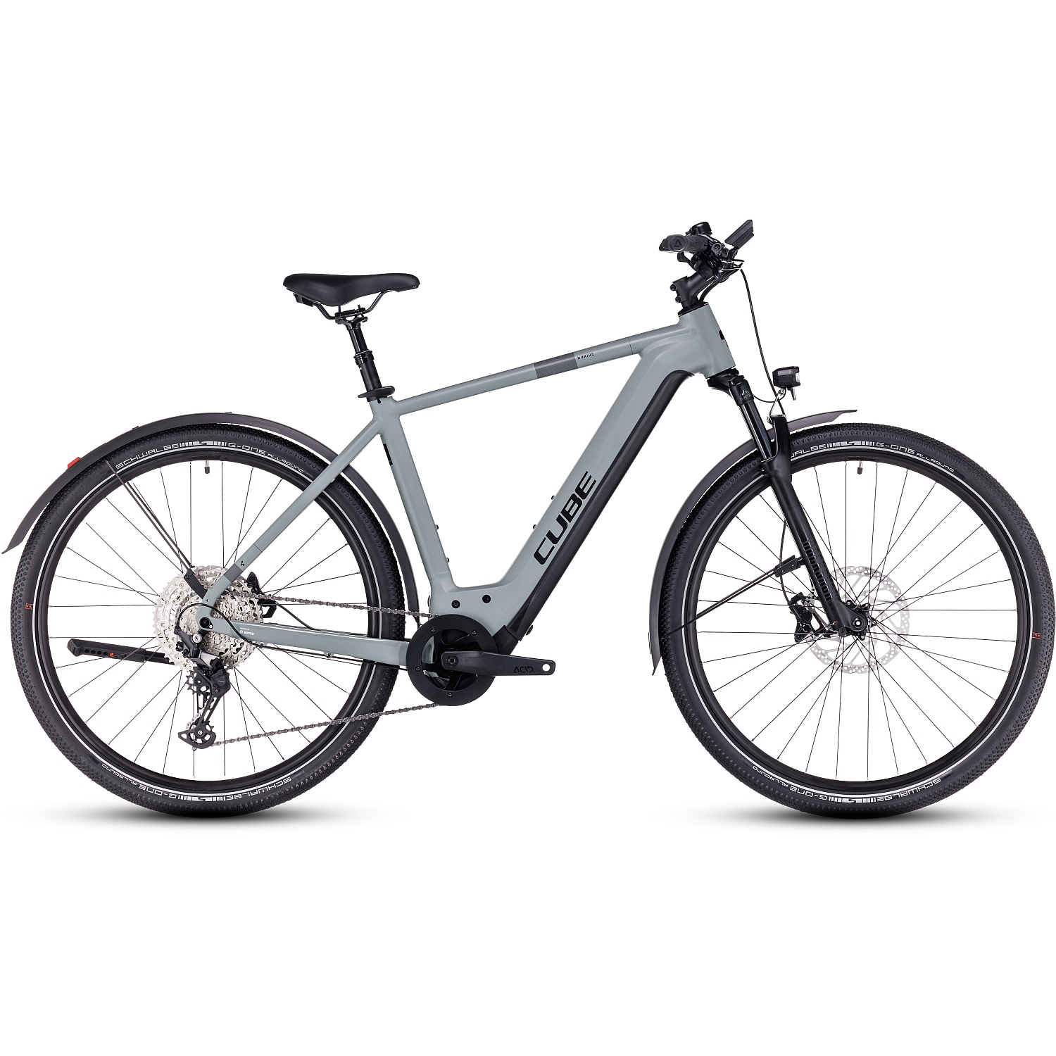 Produktbild von CUBE NURIDE HYBRID SLX 750 Allroad - E-Bike - 2024 - grey / black