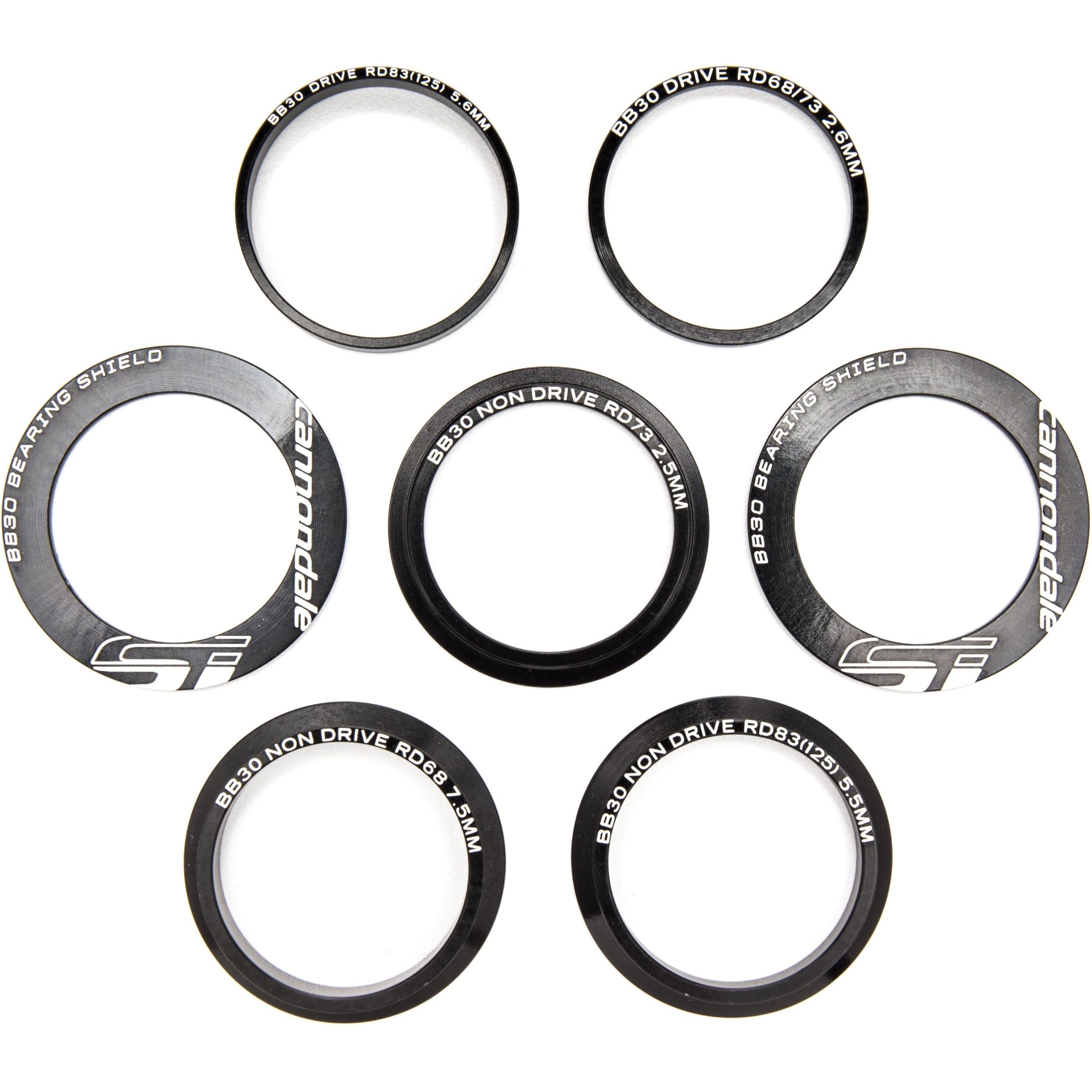 Комплект прокладок Cannondale CE Road All Hollowgram - KP483/X - черный